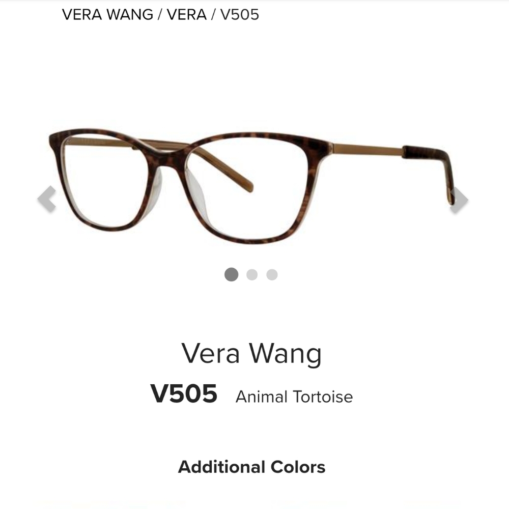 Vera Wang eyeglasses